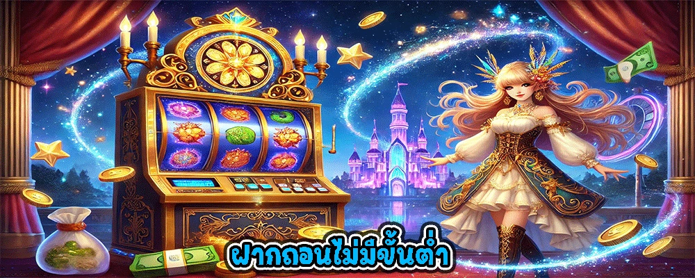 ฝากถอนไม่มีขั้นต่ำ