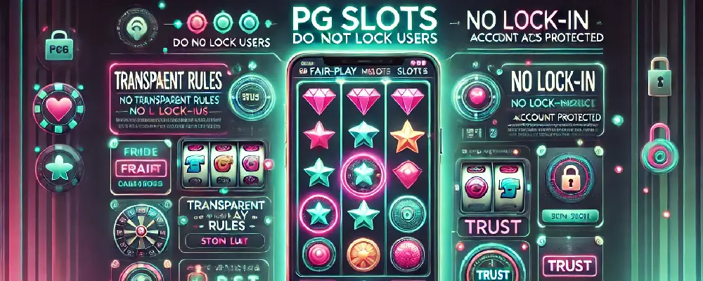 สล็อต PG ไม่ล็อคยูส