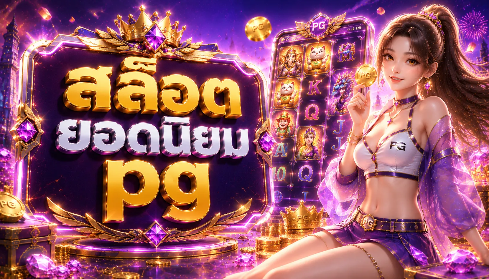 สล็อตยอดนิยม pg