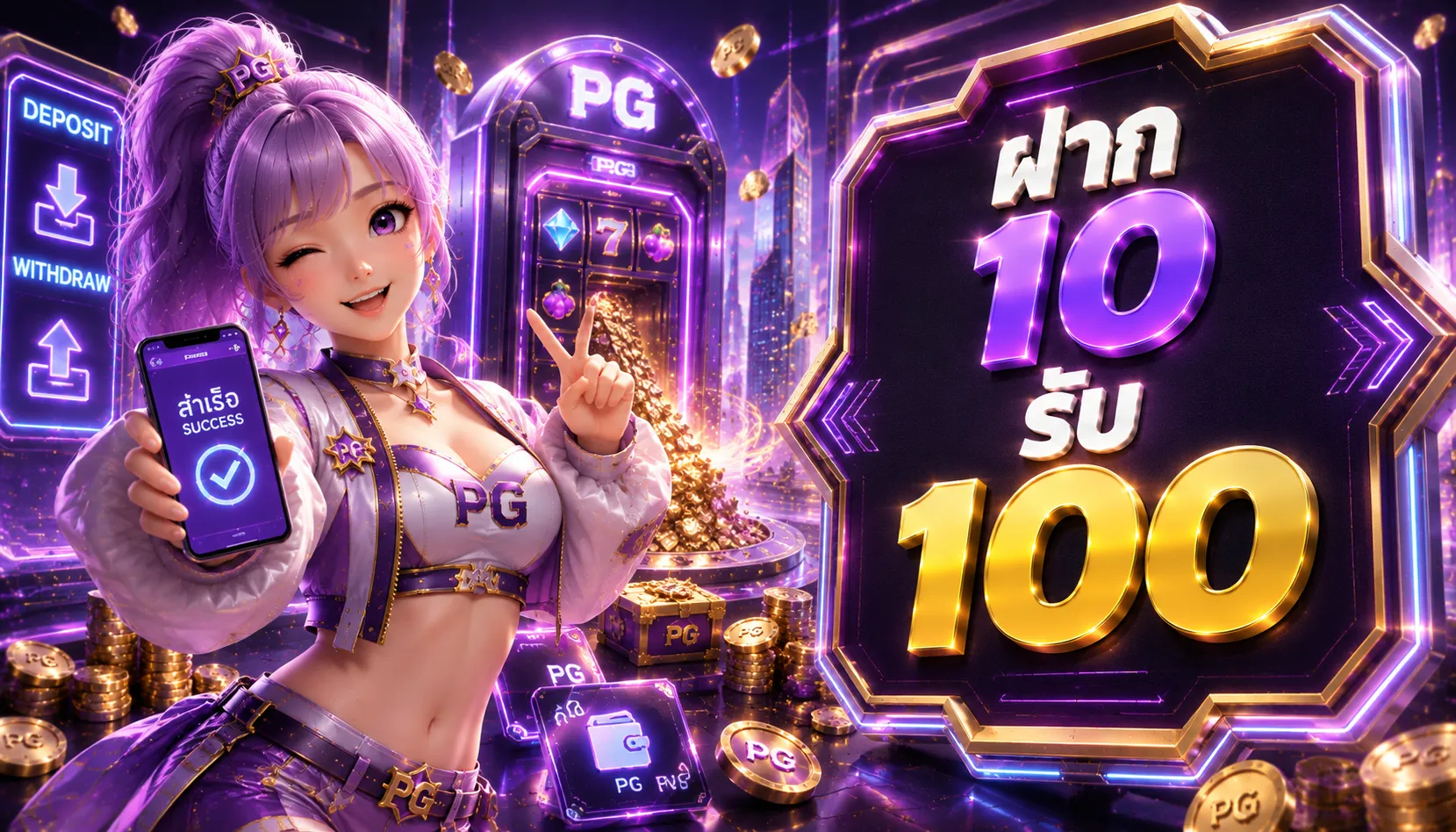 ฝาก 10 รับ 100