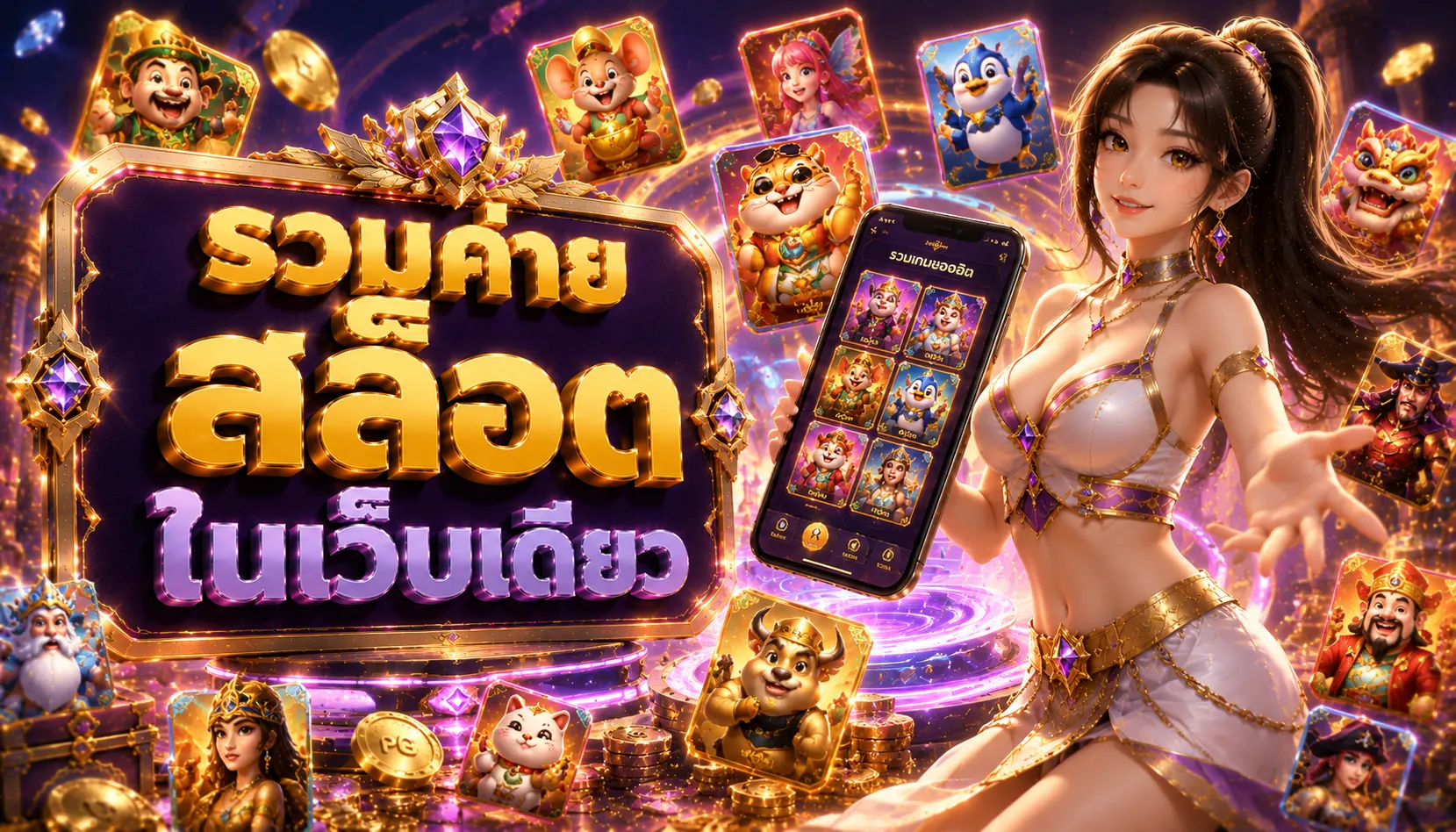 รวมค่ายสล็อตในเว็บเดียว