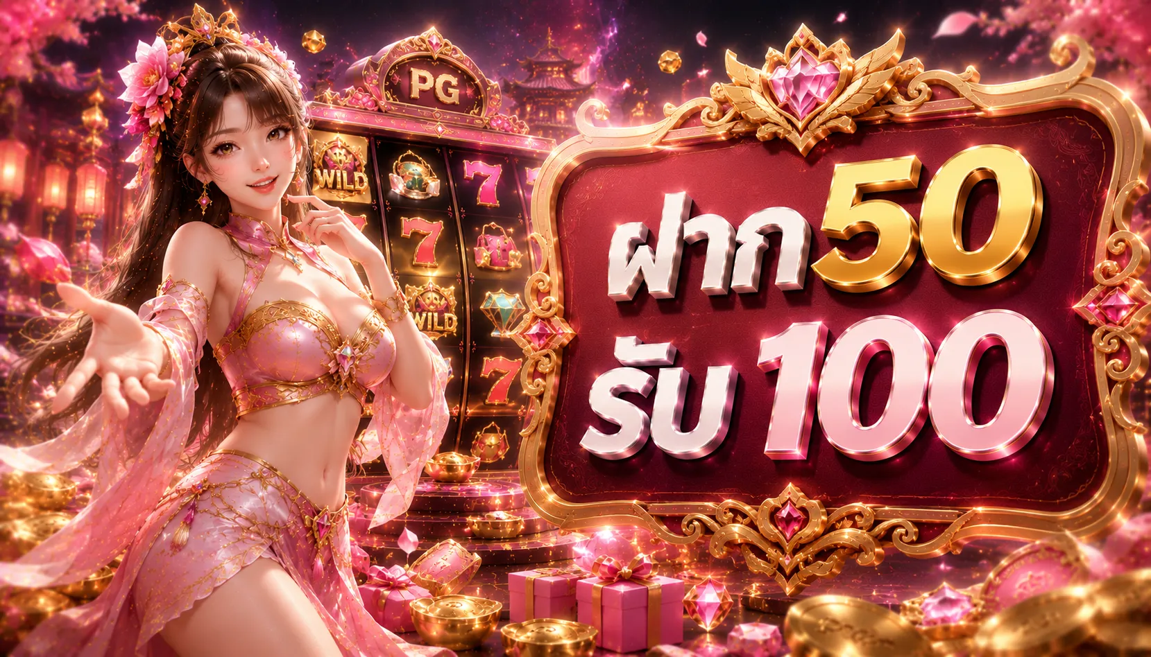ฝาก 50 รับ 100